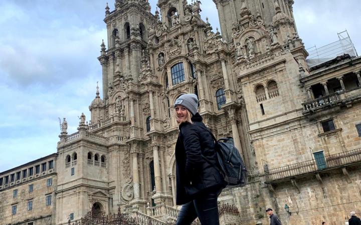 Camila Jiménez en Galicia 