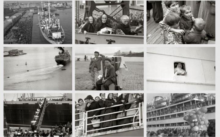 emigración galicia fotos 