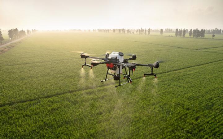 Dron agricultura