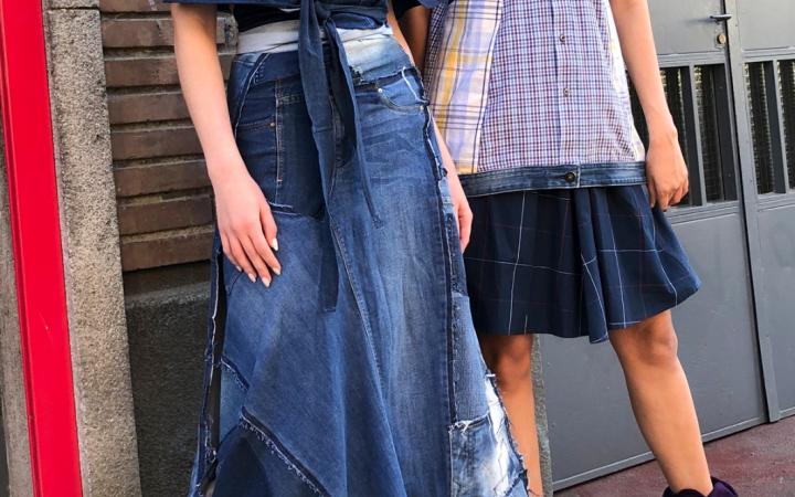 Traje gallego en el desfile