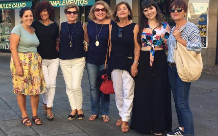 Manuela Núñez y familia