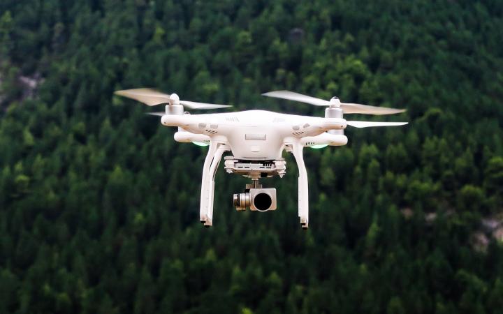 Dron gestión forestal