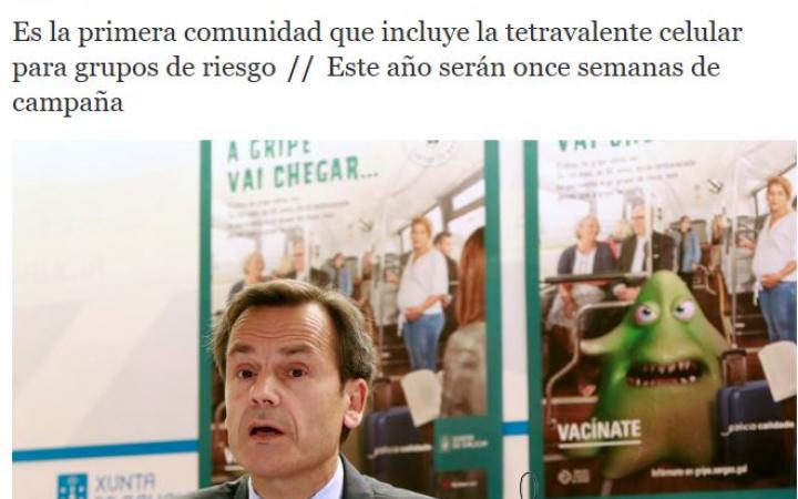 galicia gripe pionera vacuna