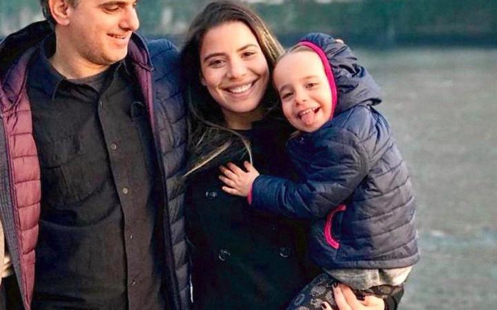 Natalia y Gustavo, retornaron de Brasil