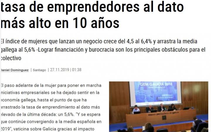 emprendimiento mujeres galicia