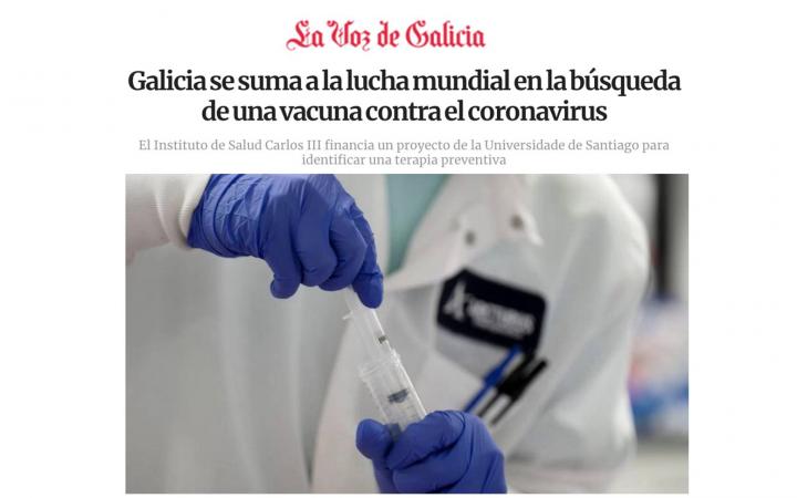 Galicia investigación vacuna coronavirus