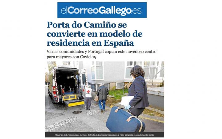 Porta do Camiño Galicia modelo de residencia en España