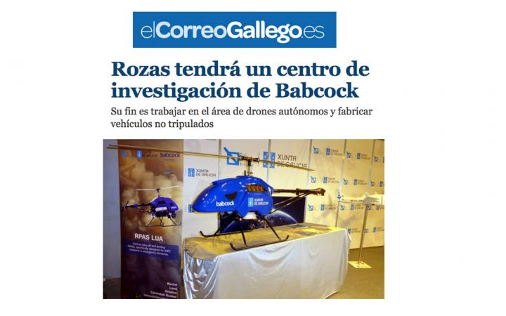 Rozas Galicia Babcock drones
