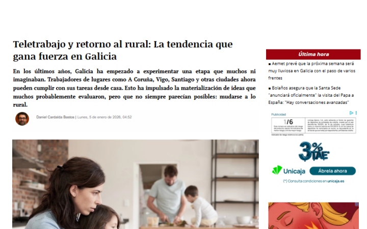 Tendencia que gana fuerza en Galicia